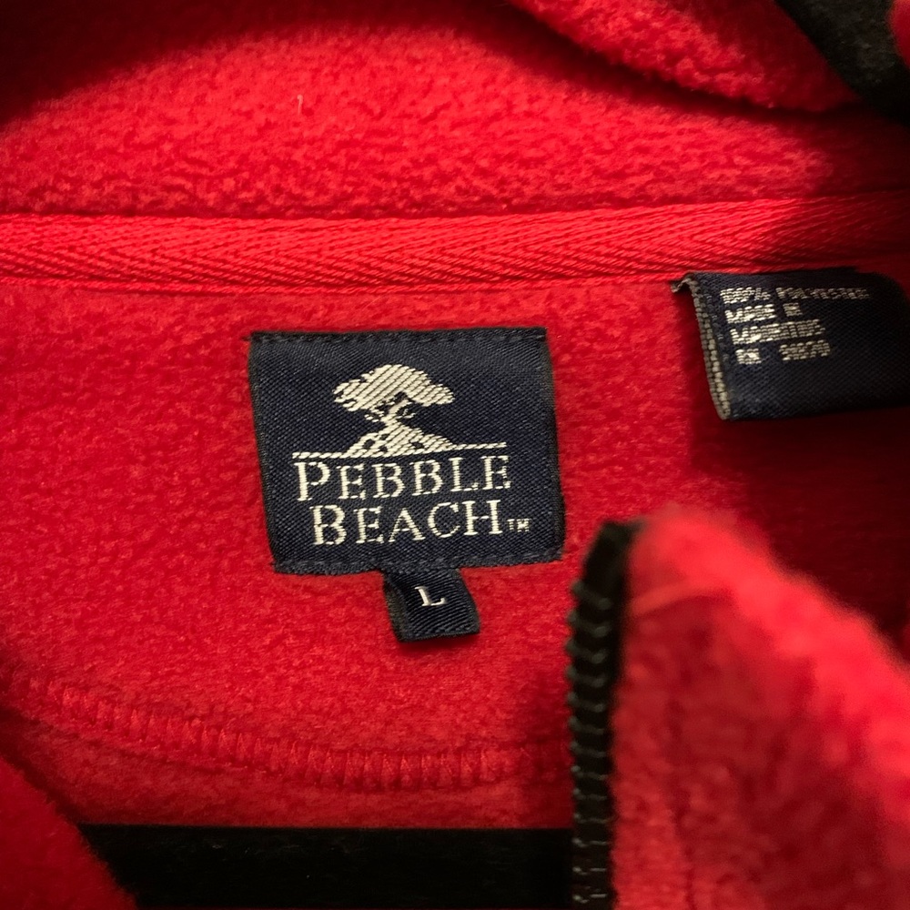 Pebble Beach fleece pullover - Picture 3 of 4